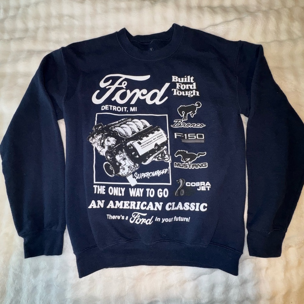 Ford Men's Black Sweater